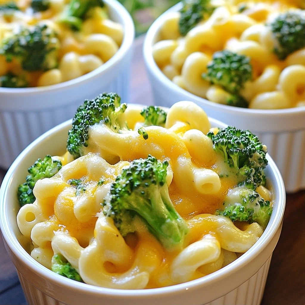 Cheesy 5-ingredient recipes Broccoli Mac and Cheese