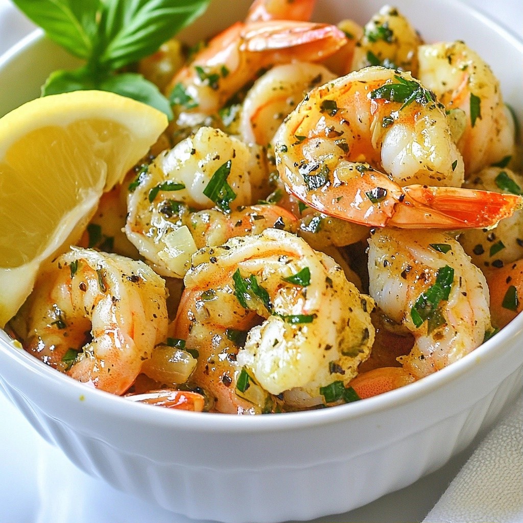 Flavorful 15-Minute Meals Garlic Basil Shrimp Recipe