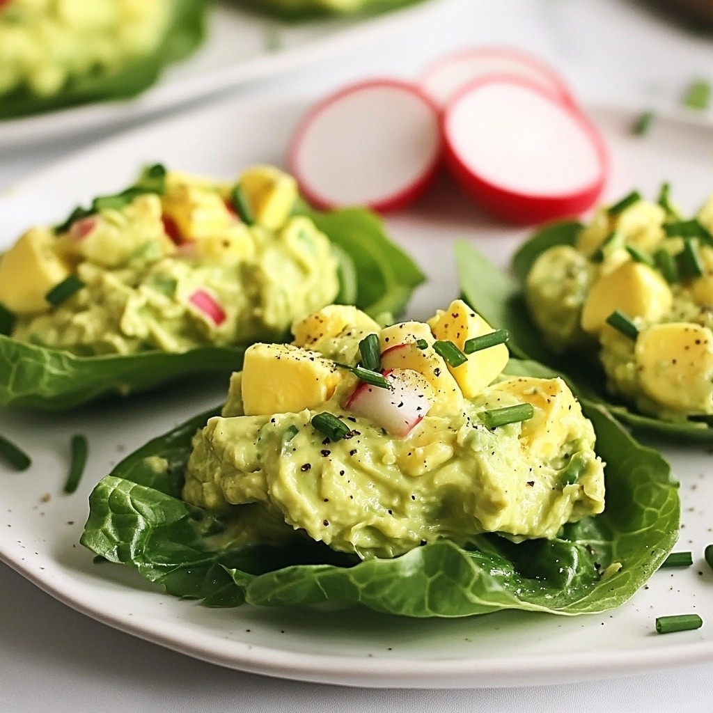 Quick Recipes Avocado Egg Salad Wraps Healthy Delight