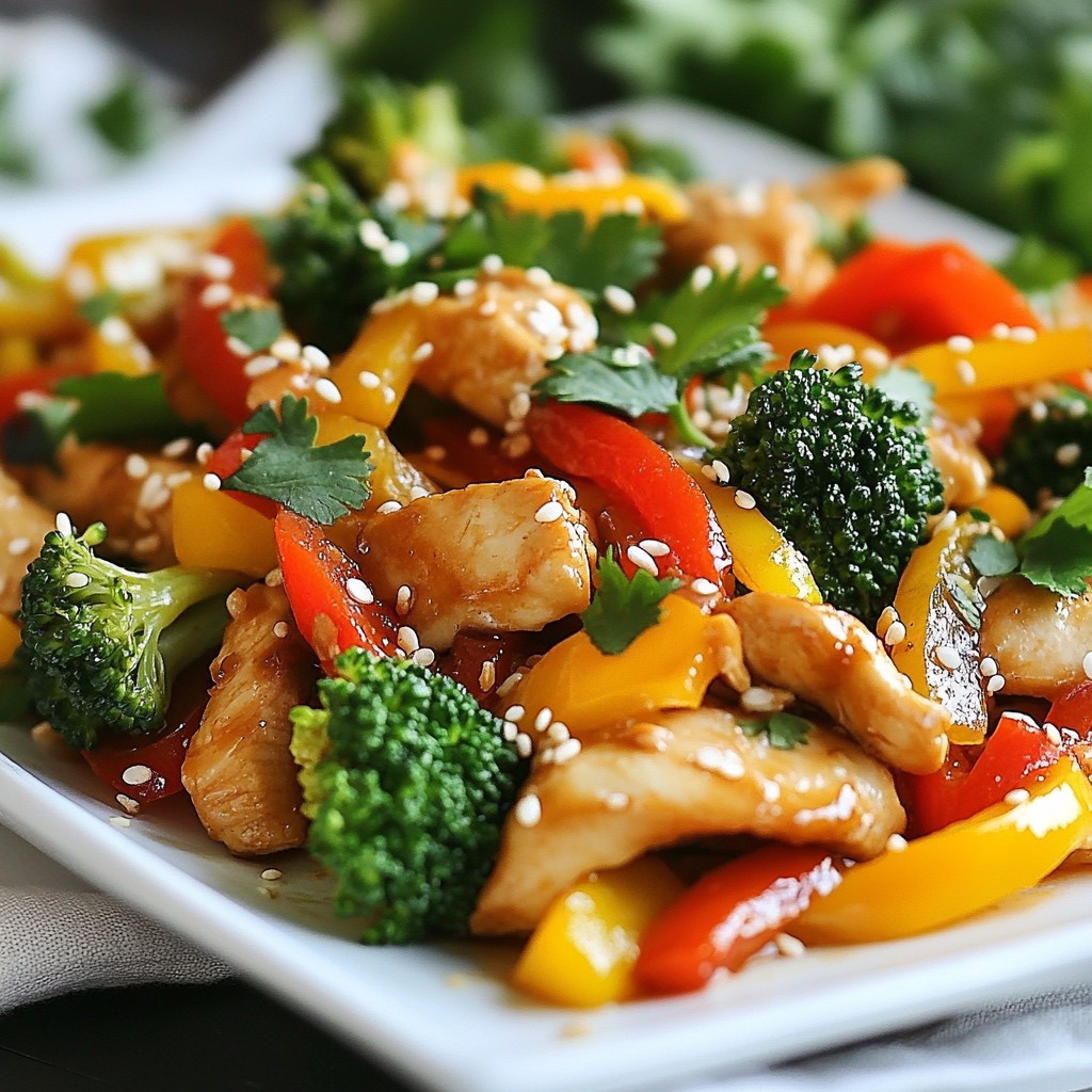 Zesty 15-Minute Meals Lemon Chicken Stir-Fry Delight