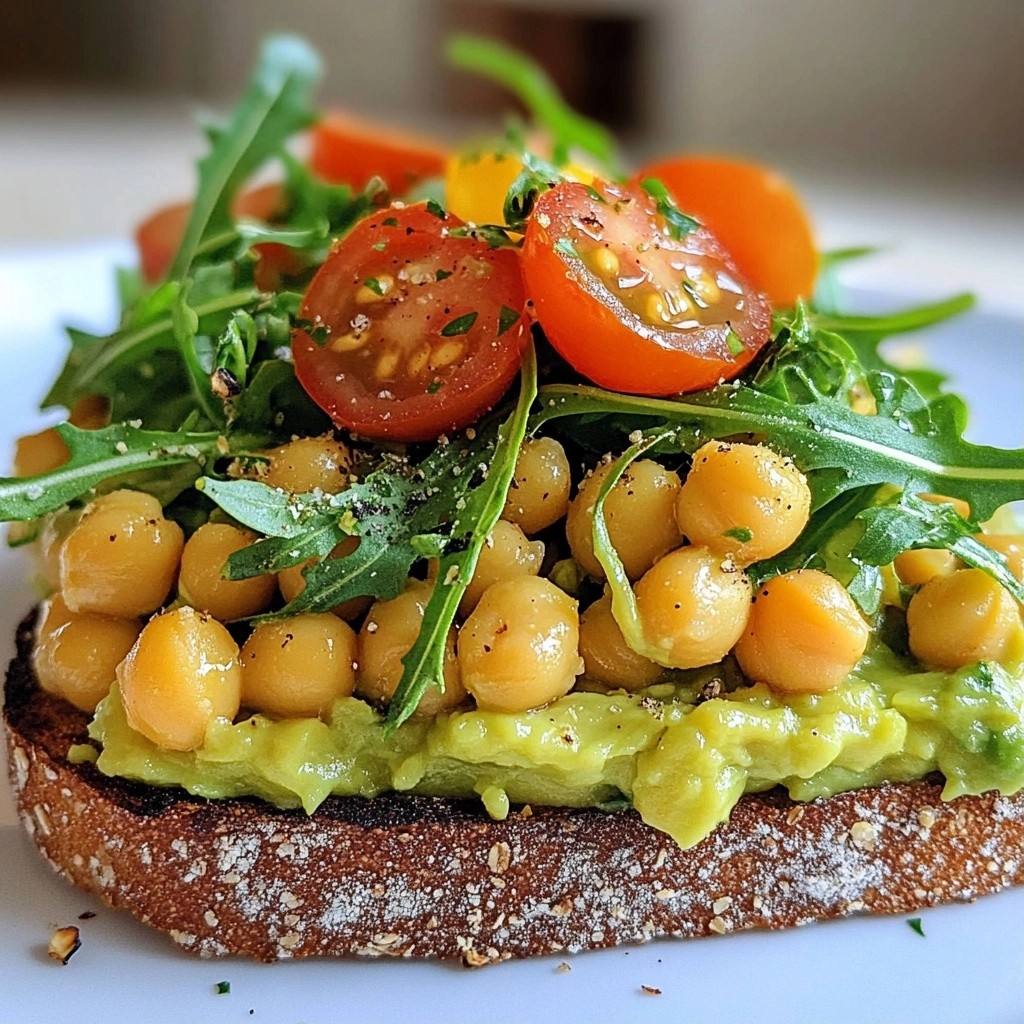 Fresh Quick Recipes Avocado Chickpea Sandwich Delight