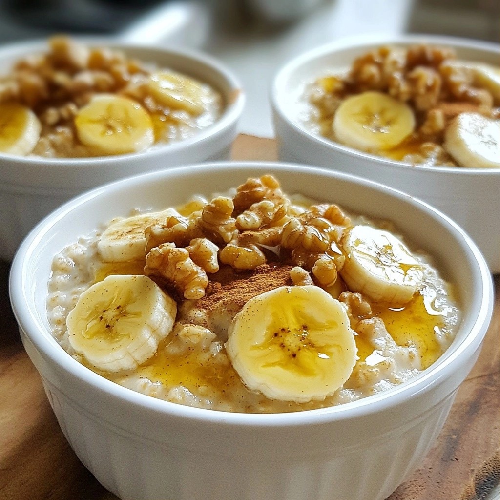 Easy Meals Banana Nut Overnight Oats Recipe