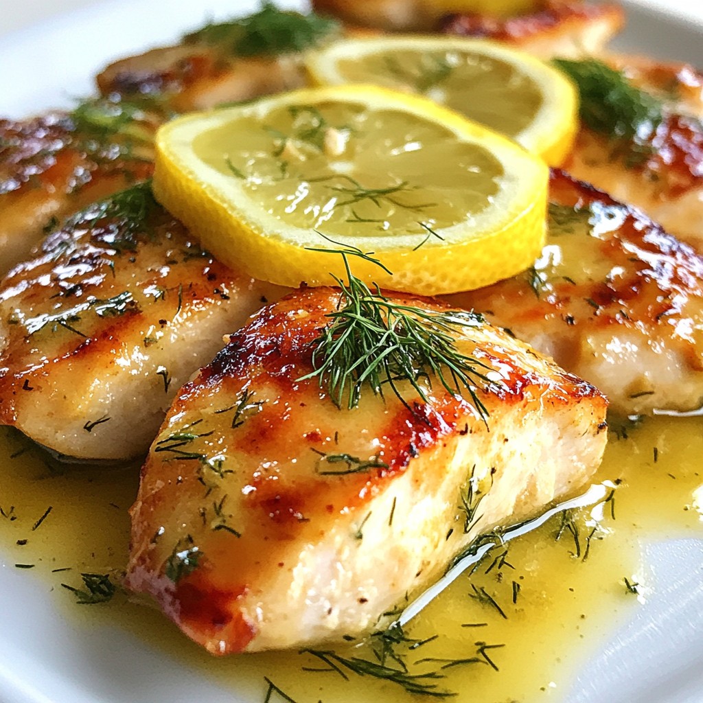 Tangy 15-Minute Meals Lemon Dill Chicken Delight