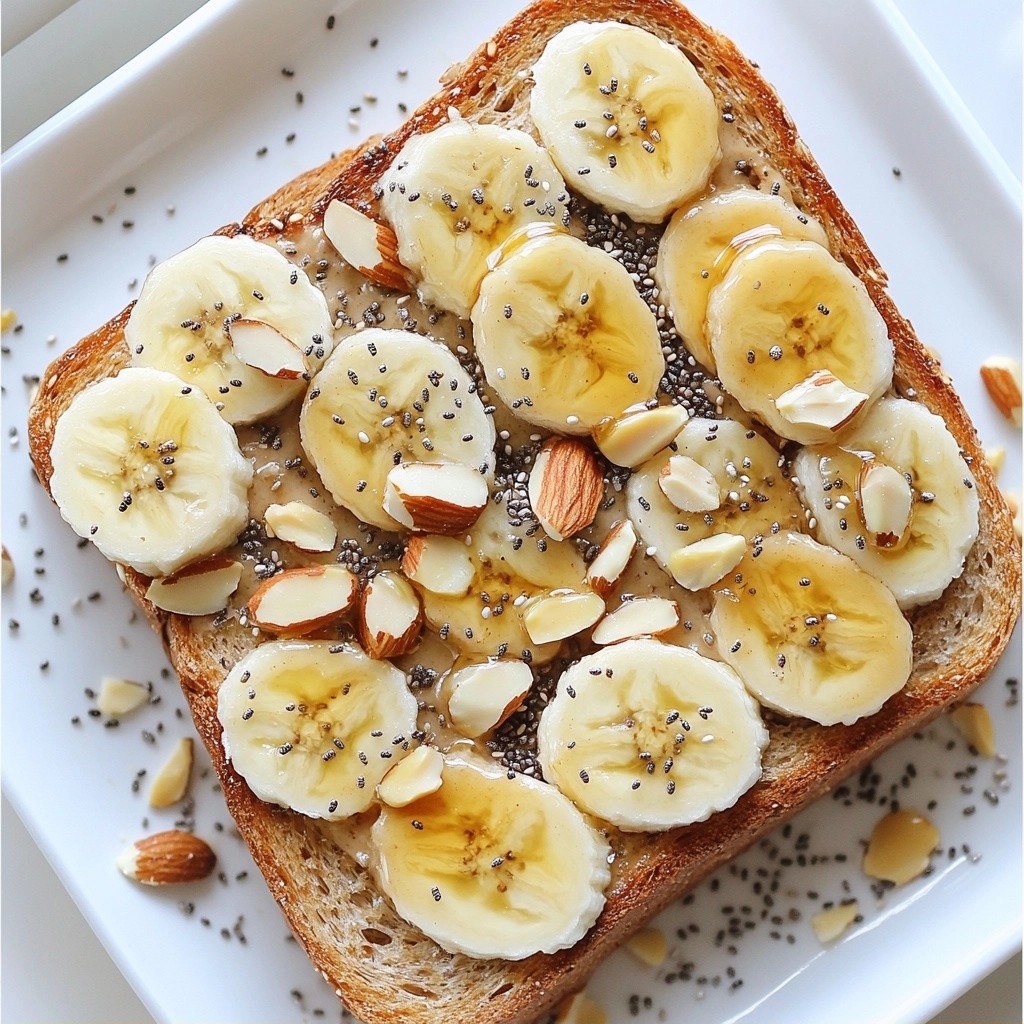 Sweet Simple Meals Peanut Butter Banana Toast Recipe