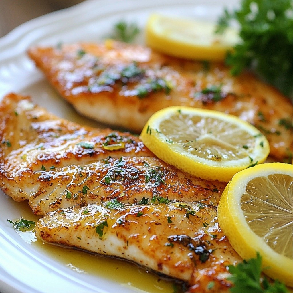 Savory 15-Minute Meals Lemon Garlic Tilapia Recipe