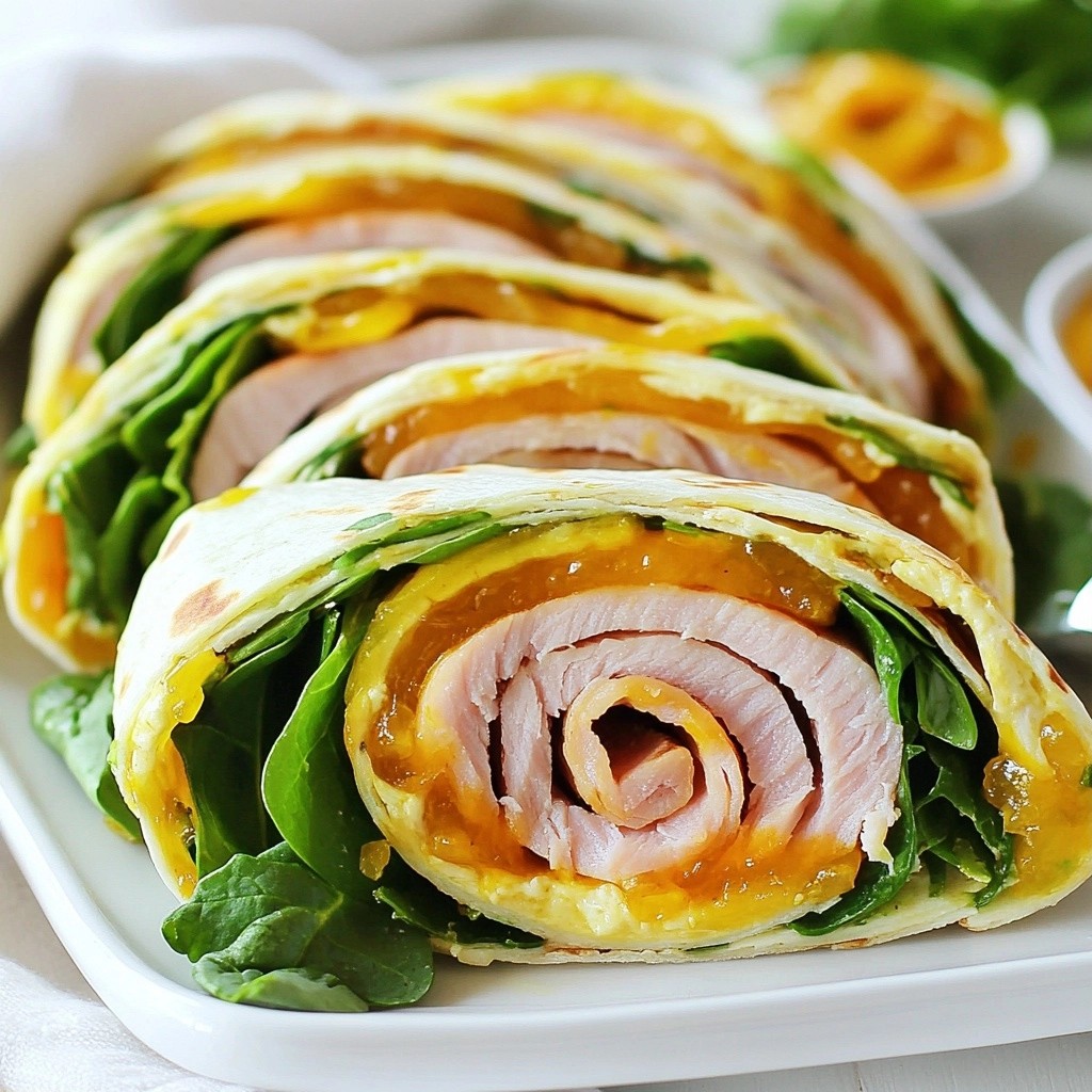 Easy 5-Ingredient Turkey Ham Wrap Recipe to Enjoy