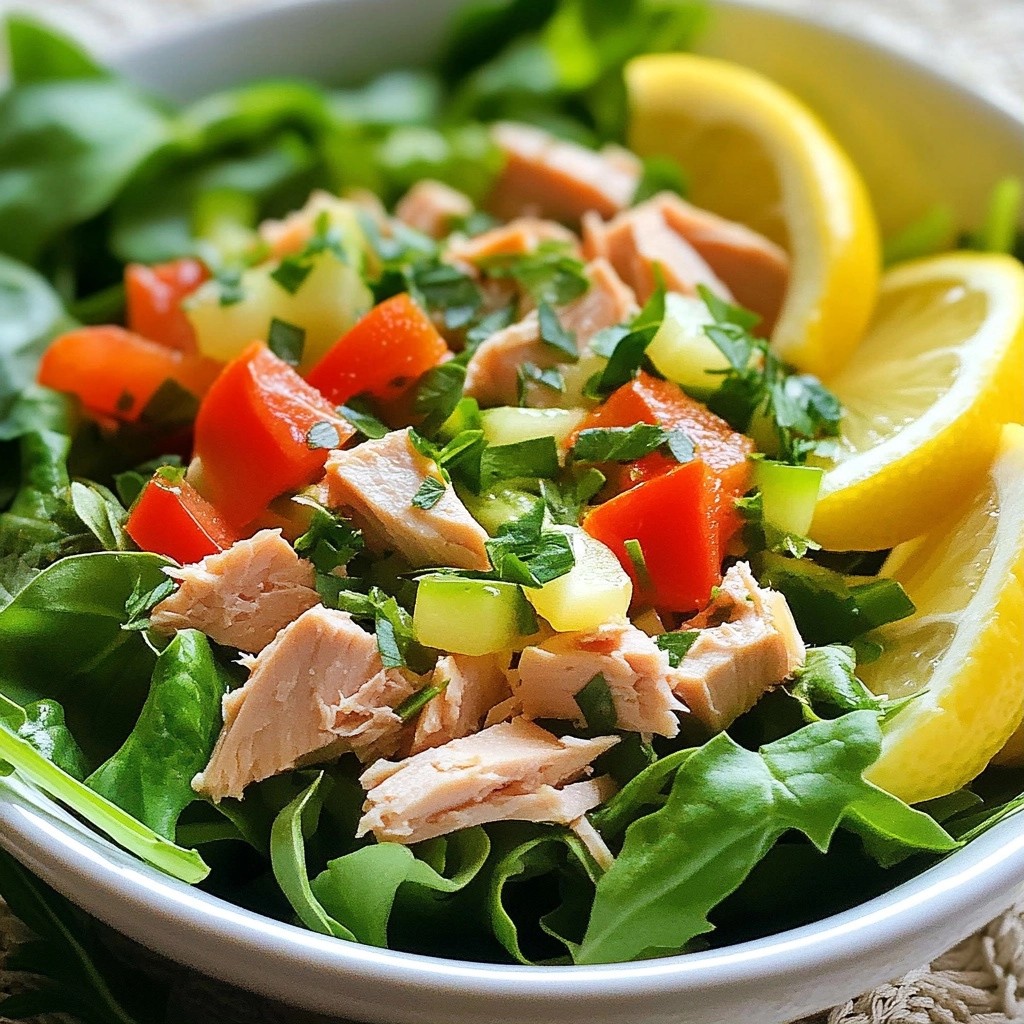 Herby 15-Minute Meals Lemon Herb Tuna Salad Delight