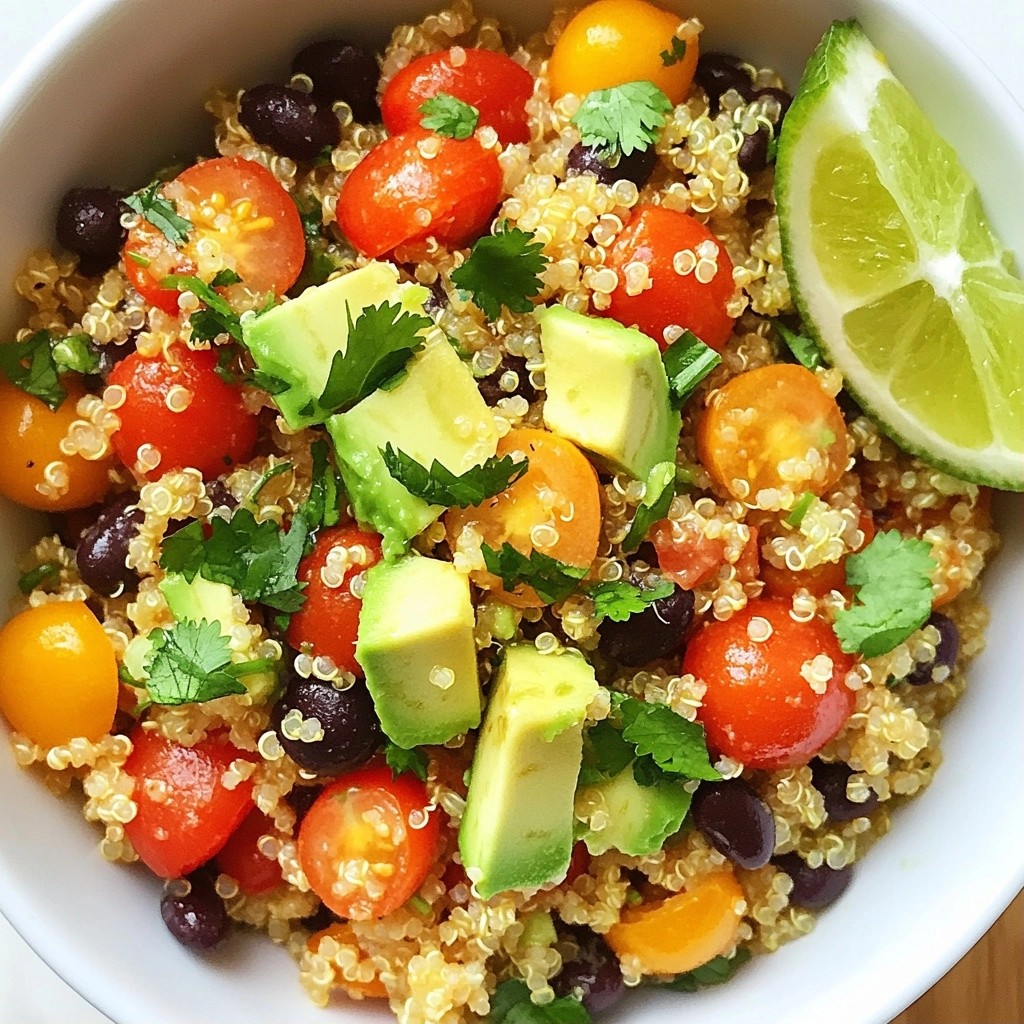 Hearty 15-Minute Meals Garlic Lime Quinoa Delight