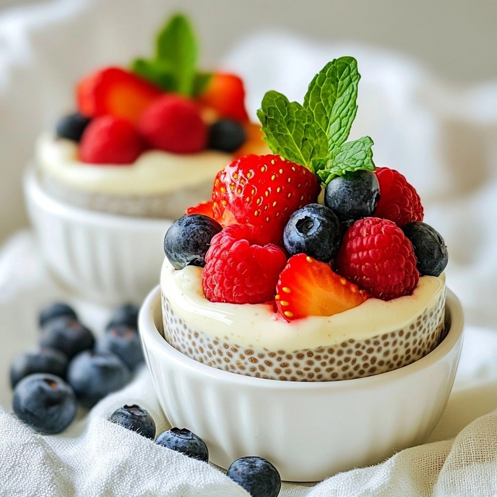 Easy Meals Berry Chia Seed Pudding Recipe