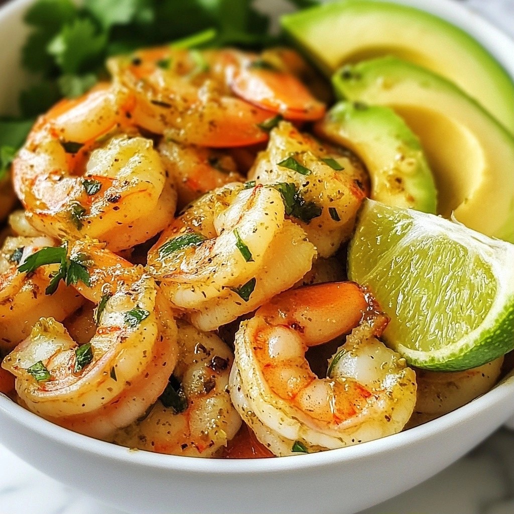 Sizzling 15-Minute Meals Garlic Lime Shrimp Delight