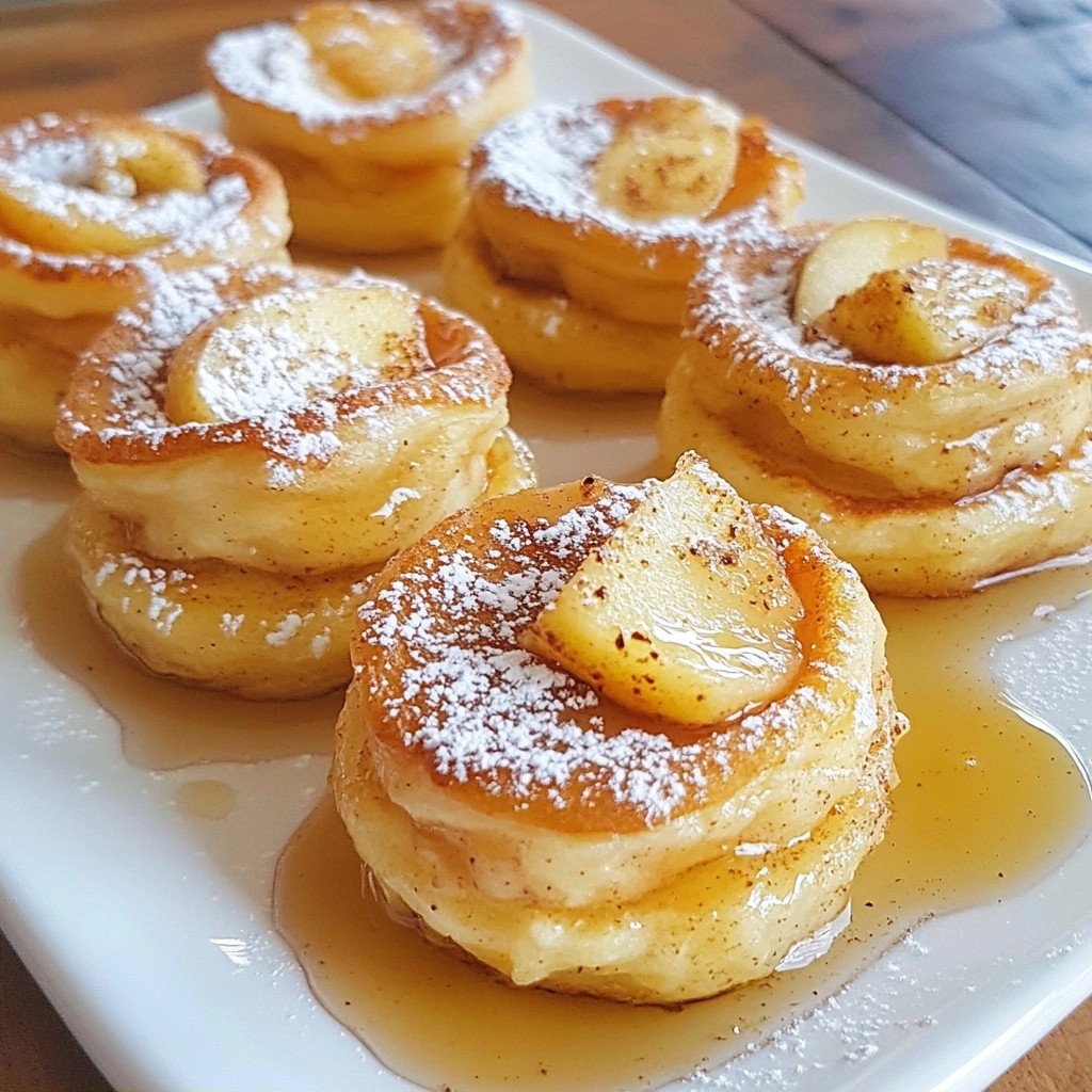 Fluffy Easy Meals Apple Cinnamon Pancake Bites Recipe