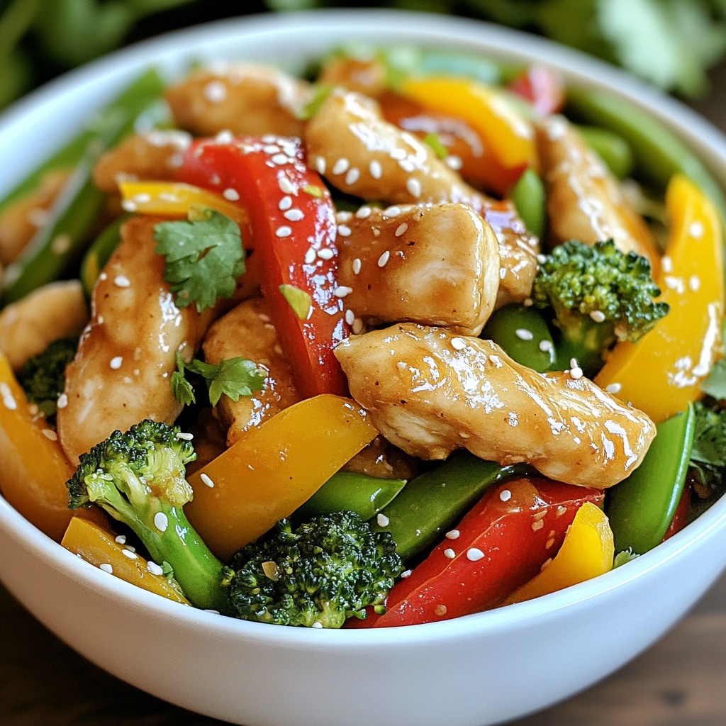 Zesty 15-Minute Meals Lemon Chicken Stir-Fry Recipe