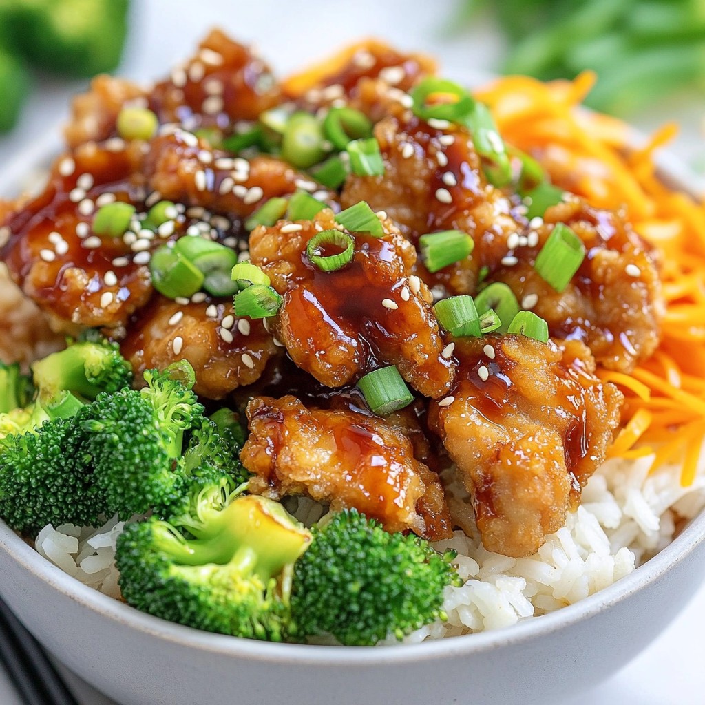 Crispy 15-Minute Meals Teriyaki Chicken Bowls Recipe