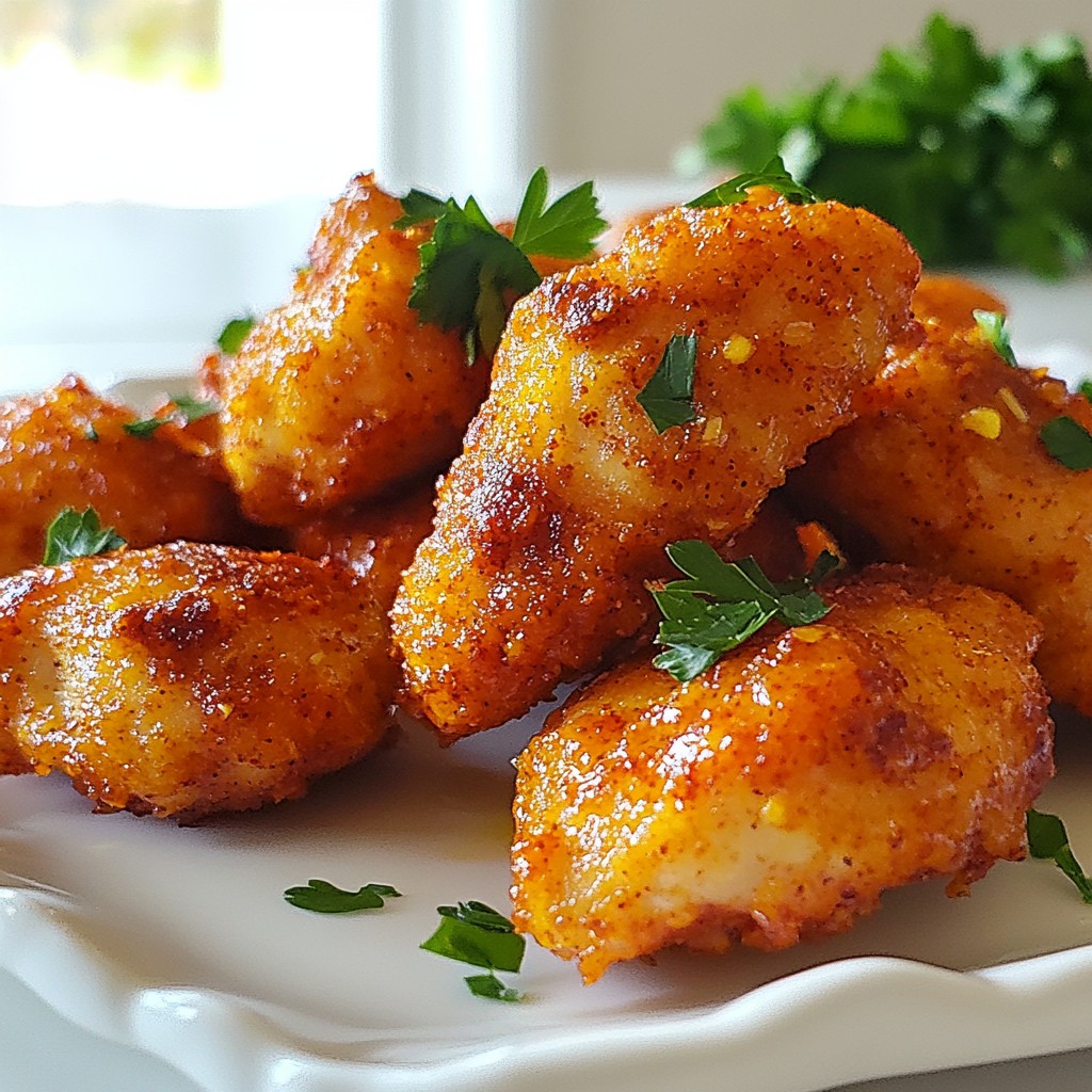 Smoky 15-minute meals Paprika Chicken Bites Delight