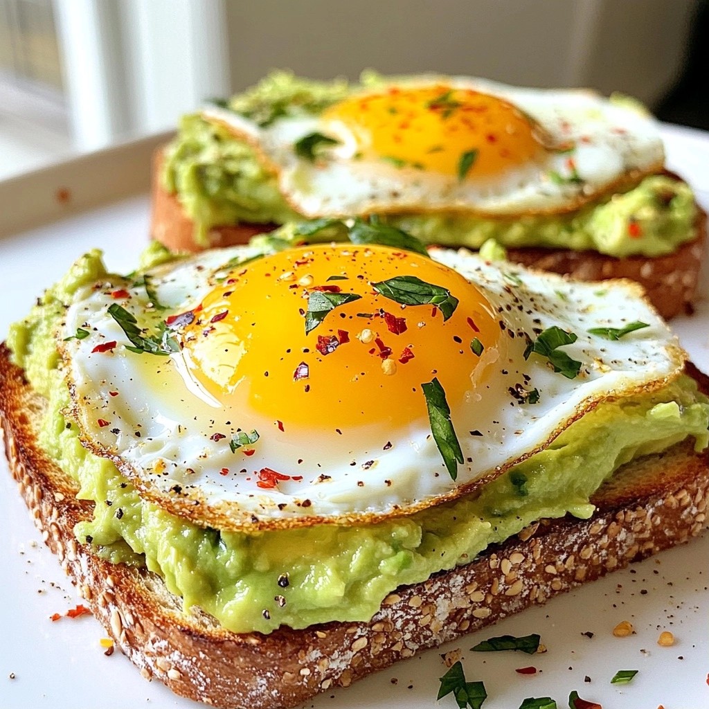 Quick Recipes Egg and Avocado Sandwich Delight