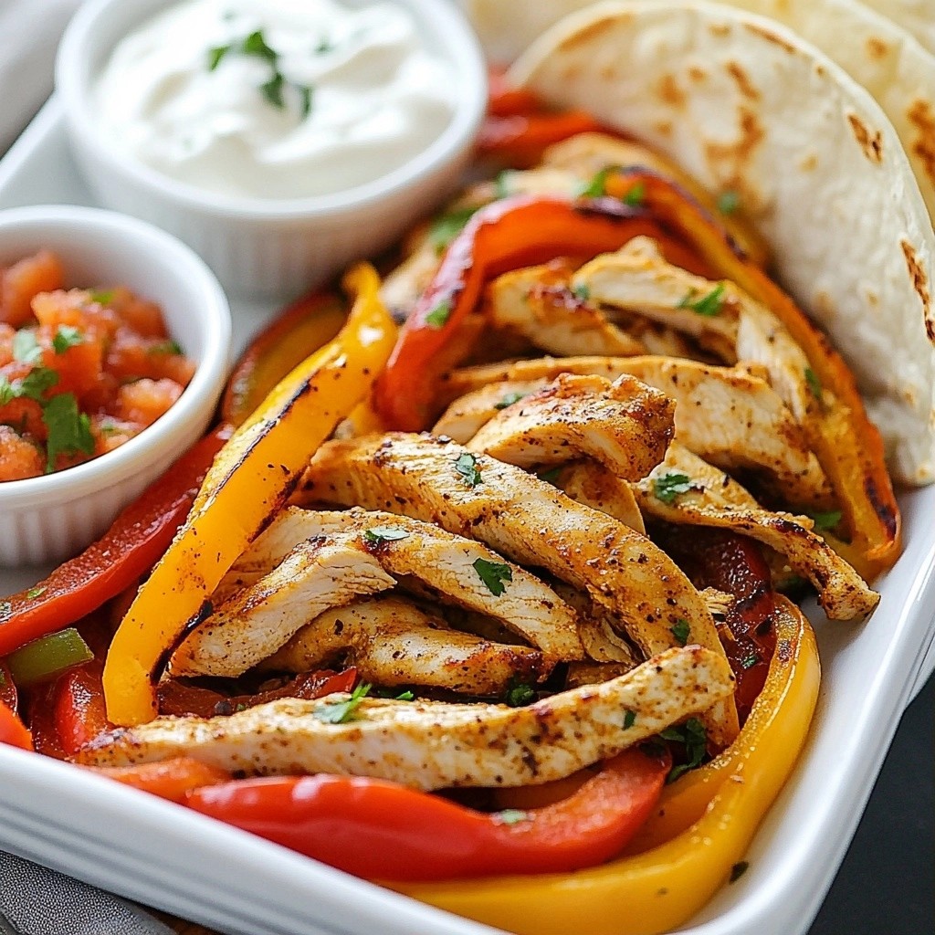 Sizzling Fast Cooking Chicken Fajitas Made Easy