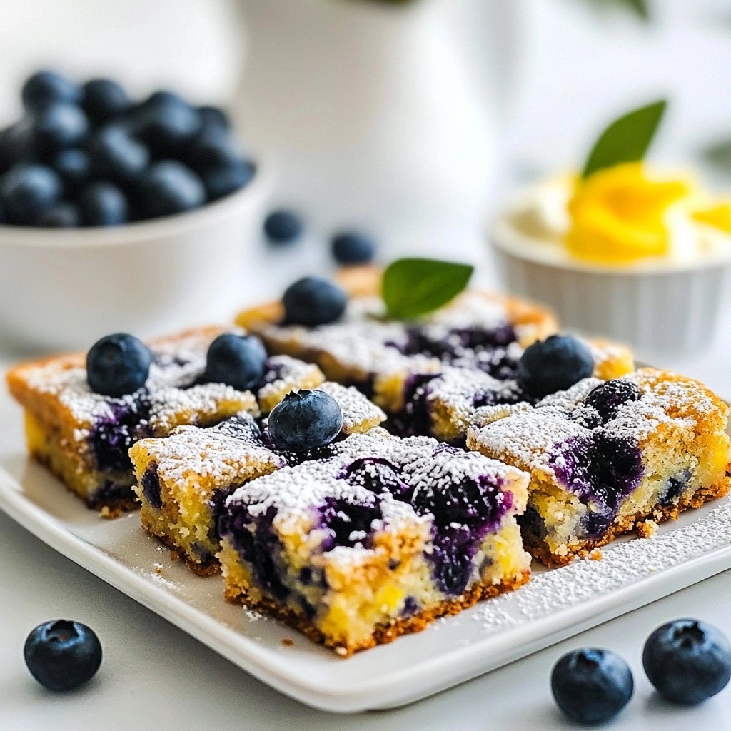 Fluffy 15-Minute Meals Blueberry Oatmeal Cake Recipe