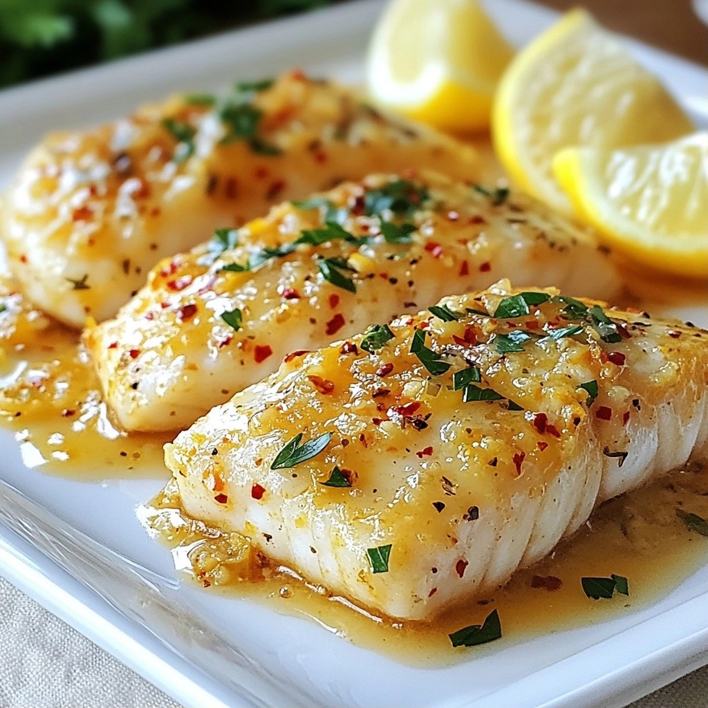 Zesty 15-Minute Meals Lemon Garlic Butter Cod Recipe