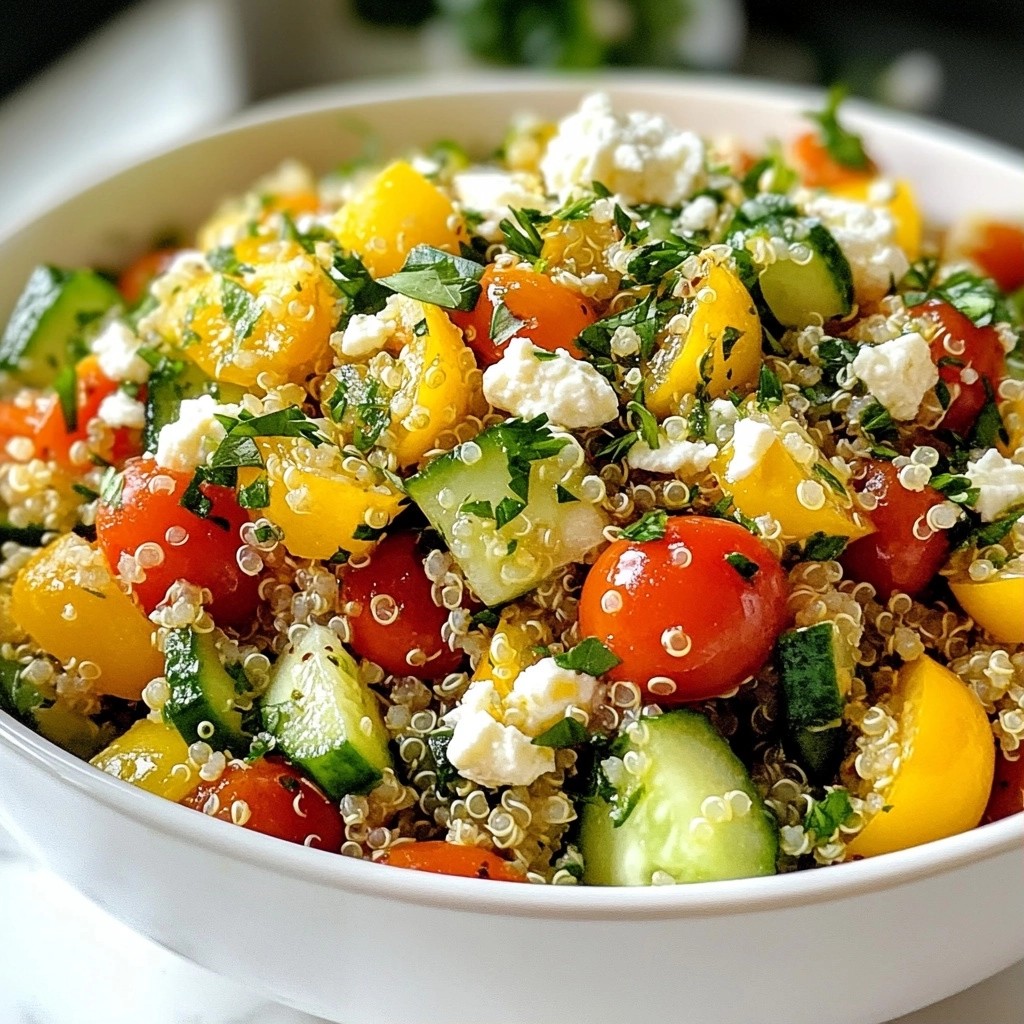 Zesty 15-Minute Meals Lemon Herb Quinoa Bowl Delight